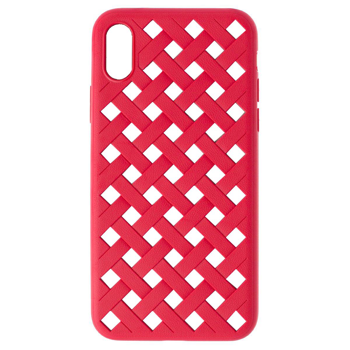 Husa iPhone X ultra slim Baseus, protectie supraincalzire, rosu