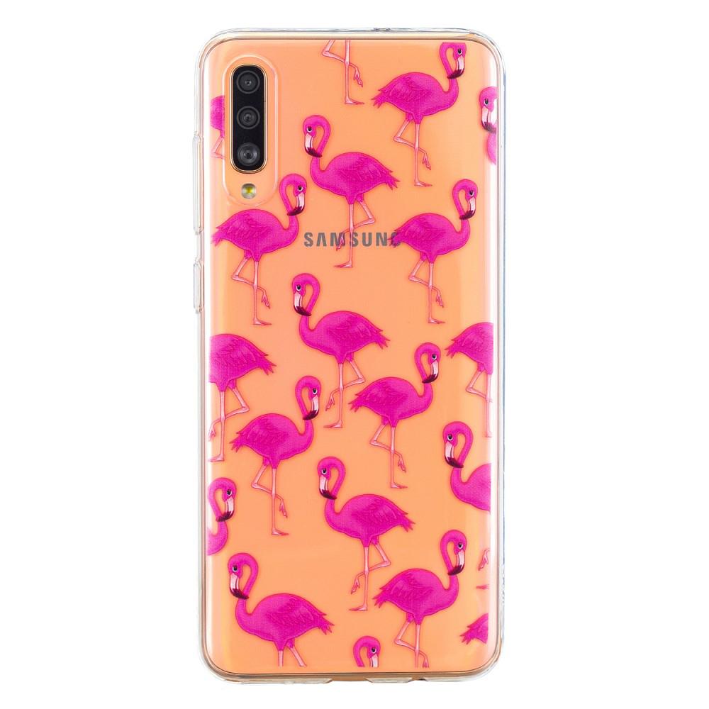 Husa Samsung Galaxy A70 model Flamingo Antisoc, TPU, Viceversa