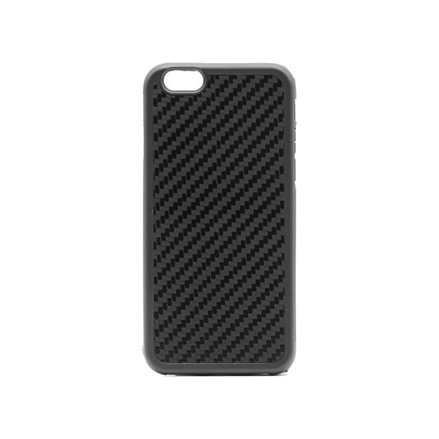 Husa de Telefon din Silicon cu Insertie de Fibra de Carbon Autentica Compatibila cu Iphone 6/6s