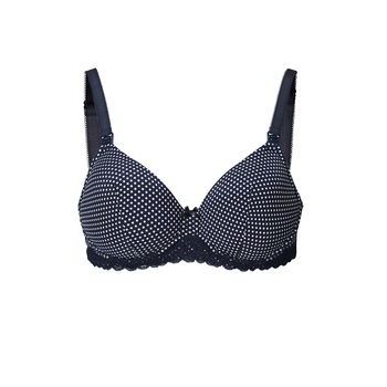 Sutien alaptare , Noppies , cu buline, Spacer Dot , bleumarin, 70D Sutien alaptare , Noppies , cu buline, Spacer Dot , bleumarin, 70D