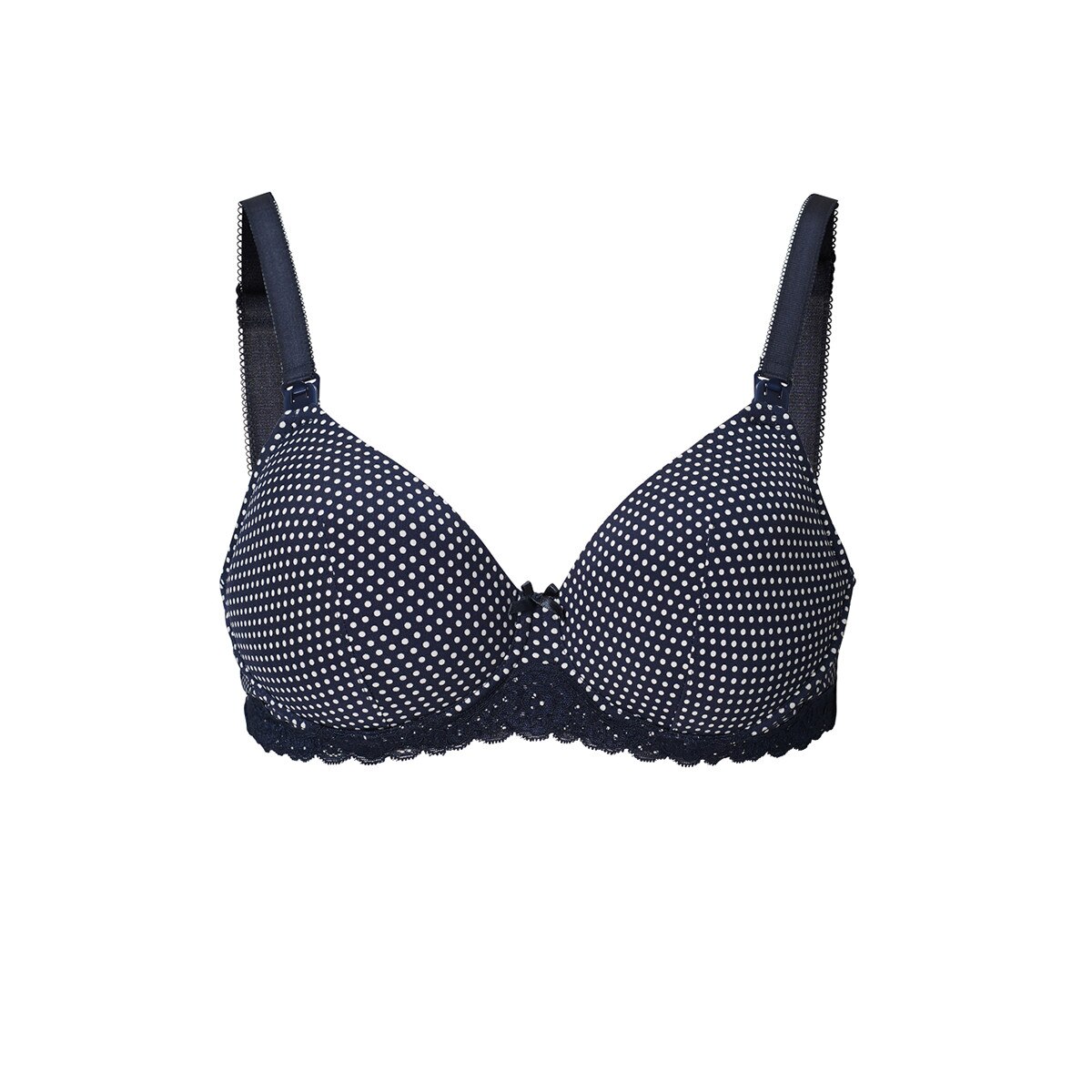 Sutien alaptare , Noppies , cu buline, Spacer Dot , bleumarin, 85C