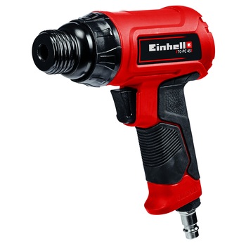 Set dalta pneumatica pentru compresor Einhell TC-PC 45, 6.3 bar, 1.2 J, 113 l/min consum aer, 4500 PPM + 4 dalti + perie de ace + cutie transport Set dalta pneumatica pentru compresor Einhell TC-PC 45, 6.3 bar, 1.2 J, 113 l/min consum aer, 4500 PPM + 4 dalti + perie de ace + cutie transport