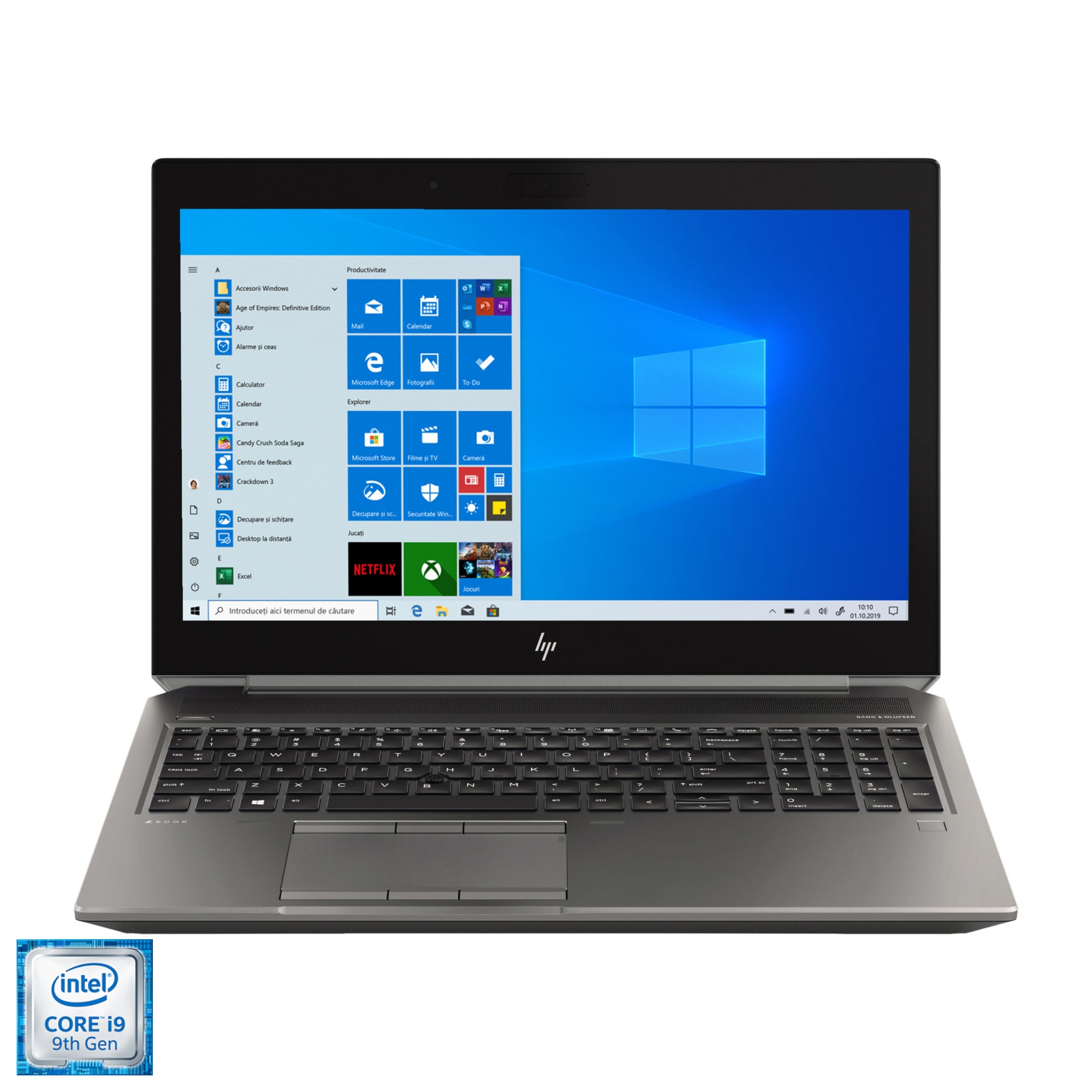 Laptop HP ZBook 15 G6 cu procesor Intel® Core™ i9-9880H pana la