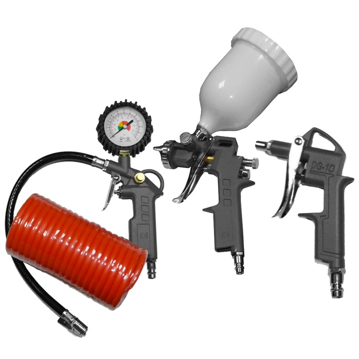 Set Pistol Compresor, AgroPro, 4 piese