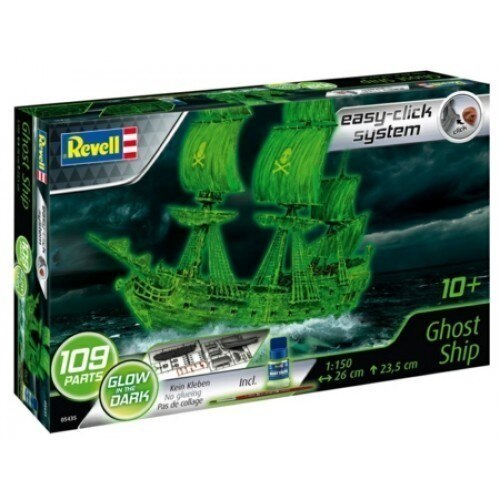 Navomodele de construit Revell 109 piese - Nava Ghost - Model prefabricat
