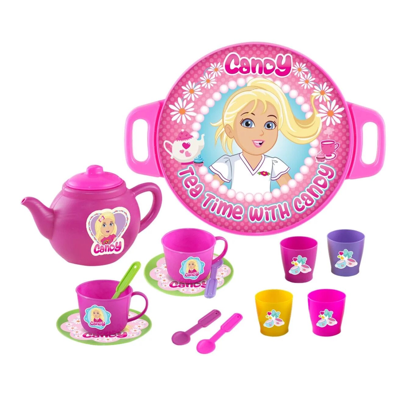 Set de jucarie, ceainic,Zola®, Accesorii incluse