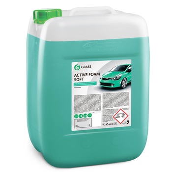 Spuma activa auto fara frecare Active Foam SOFT GRASS pentru masini si camioane concentrata persistenta 22 Kg Spuma activa auto fara frecare Active Foam SOFT GRASS pentru masini si camioane concentrata persistenta 22 Kg