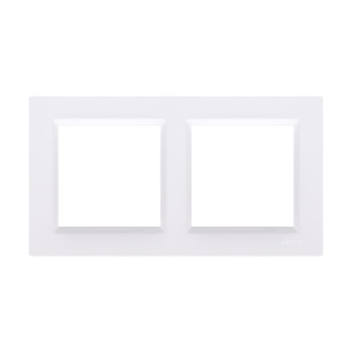 Rama dubla, culoare alb - vertical si orizontal