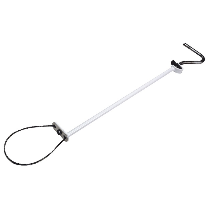 Lasou autoblocant alb, tija 60 cm, UK