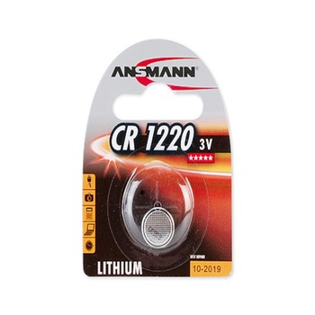 Baterie litiu Ansmann CR1220, blister 1 bucata Baterie litiu Ansmann CR1220, blister 1 bucata