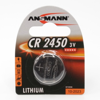 Baterie litiu Ansmann CR2450, blister 1 bucata Baterie litiu Ansmann CR2450, blister 1 bucata