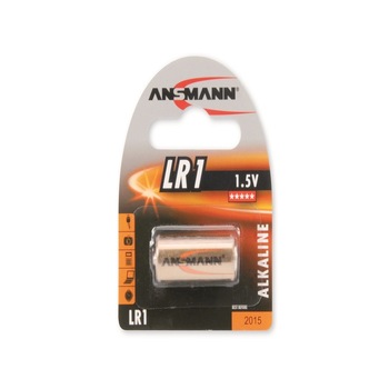 Baterii alcaline Ansmann LR1, 1,5V, blister 1 bucata Baterii alcaline Ansmann LR1, 1,5V, blister 1 bucata