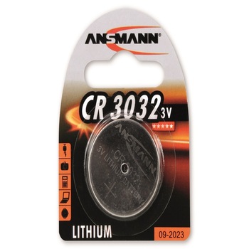 Baterie litiu Ansmann CR3032, blister 1 bucata Baterie litiu Ansmann CR3032, blister 1 bucata