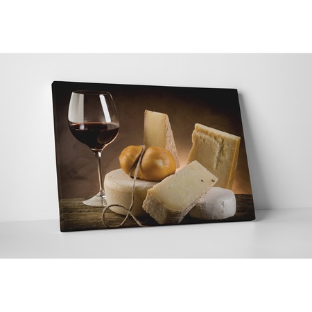 Картини върху канава 4Decor - Дегустация на вино - 15x20 см