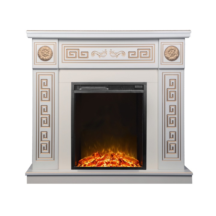 Art Flame Elektromos kandalló, Versailles gold & Miriam, 1500 W