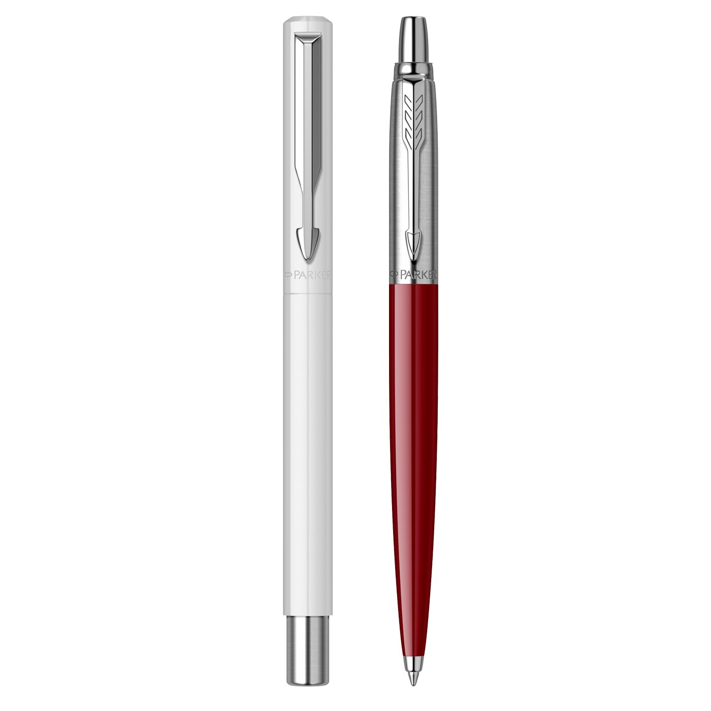 Komplekt Parker Himikal Jotter Royal Red Roller Royal Vector White Podarchna Kutiya Emag Bg