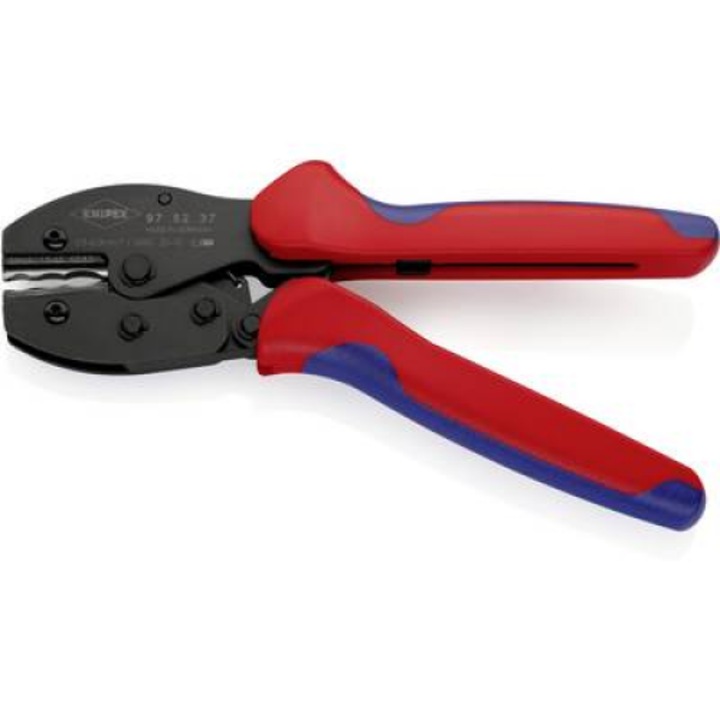 Emelőkaros krimpelő fogó, KNIPEX 97 52 37 (97 52 37)