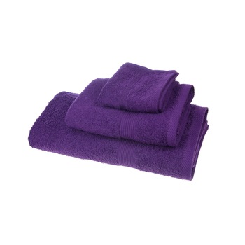Set 3 prosoape, Decona, 450 GSM, 30x50 / 50x90 / 70x140 cm, Violet Set 3 prosoape, Decona, 450 GSM, 30x50 / 50x90 / 70x140 cm, Violet