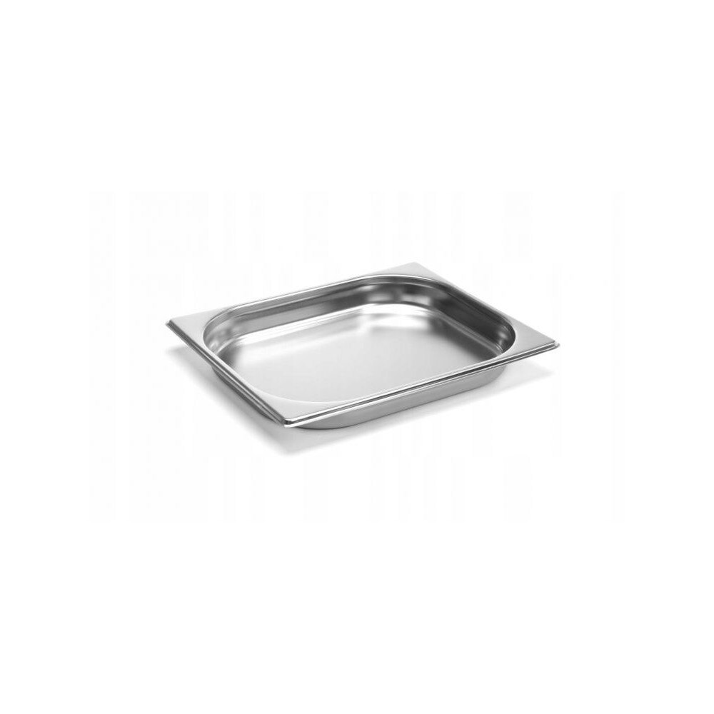 Tava gastronorm GN 1/2 din inox 18/10, 325x265xH40 mm Revolution by Hendi rezistenta la temperaturi -40° pana la 300°C