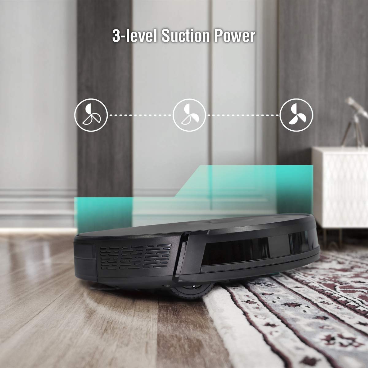 Прахосмукачка Trifo Ironpie m6+ Robot Vacuum Cleaner with Water Tank