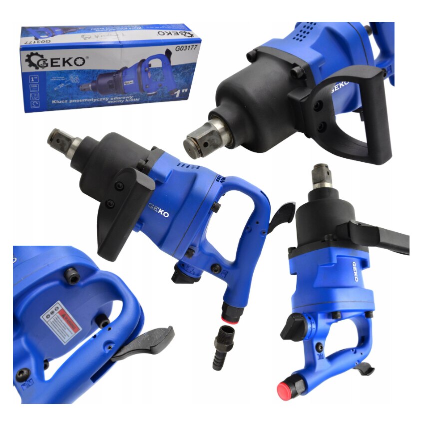 Pistol cheie pneumatica impact 3500Nm 1tol + tubulare 32 33mm