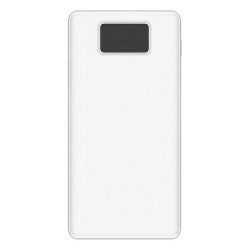 Baterie externa, 20.000 mAh, 2 porturi, SMART POWER BANK, Alba