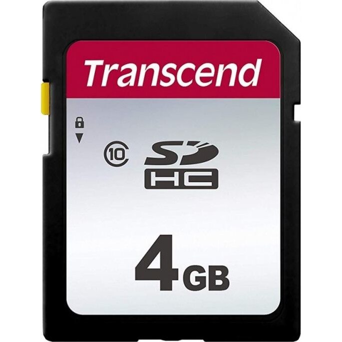 Card Transcend TS4GSDC300S, SDC300S, 4GB