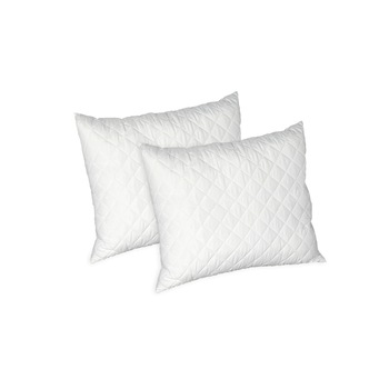 Set perne Alcam ,microfibra matlasata, 40x50 cm, 2 bucati, Alb Set perne Alcam ,microfibra matlasata, 40x50 cm, 2 bucati, Alb