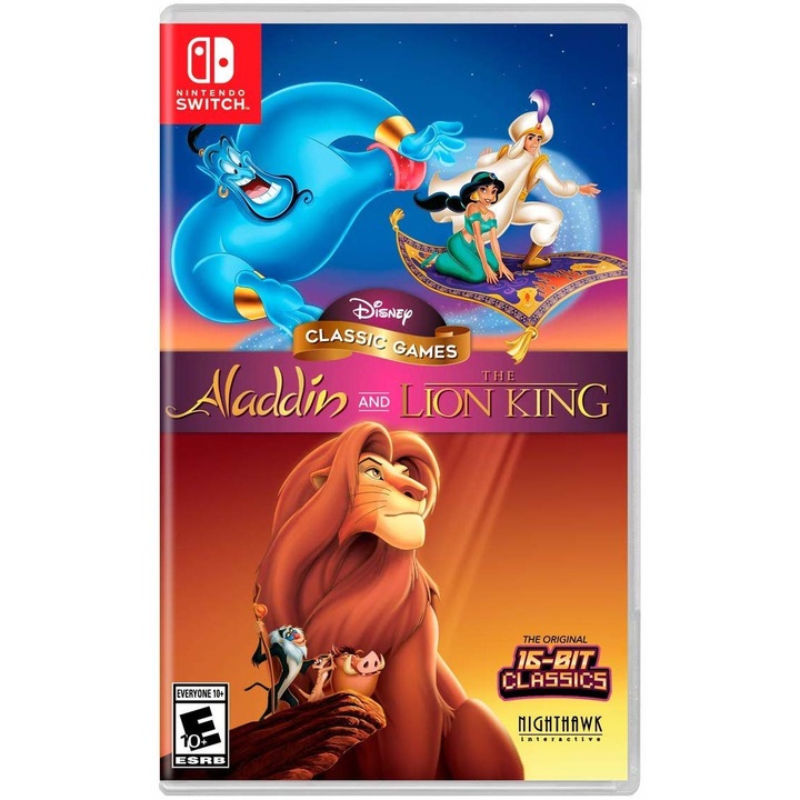 Joc Disney Classic Games Aladdin & The Lion King pentru Nintendo Switch