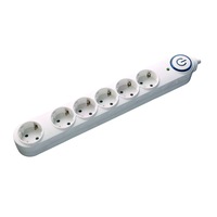 prelungitor cu protectie la supratensiune well 6 prize 3 metri cablu 3 x 15mm 16a 250v 3680w ip20 alb imagen 59_0_
0