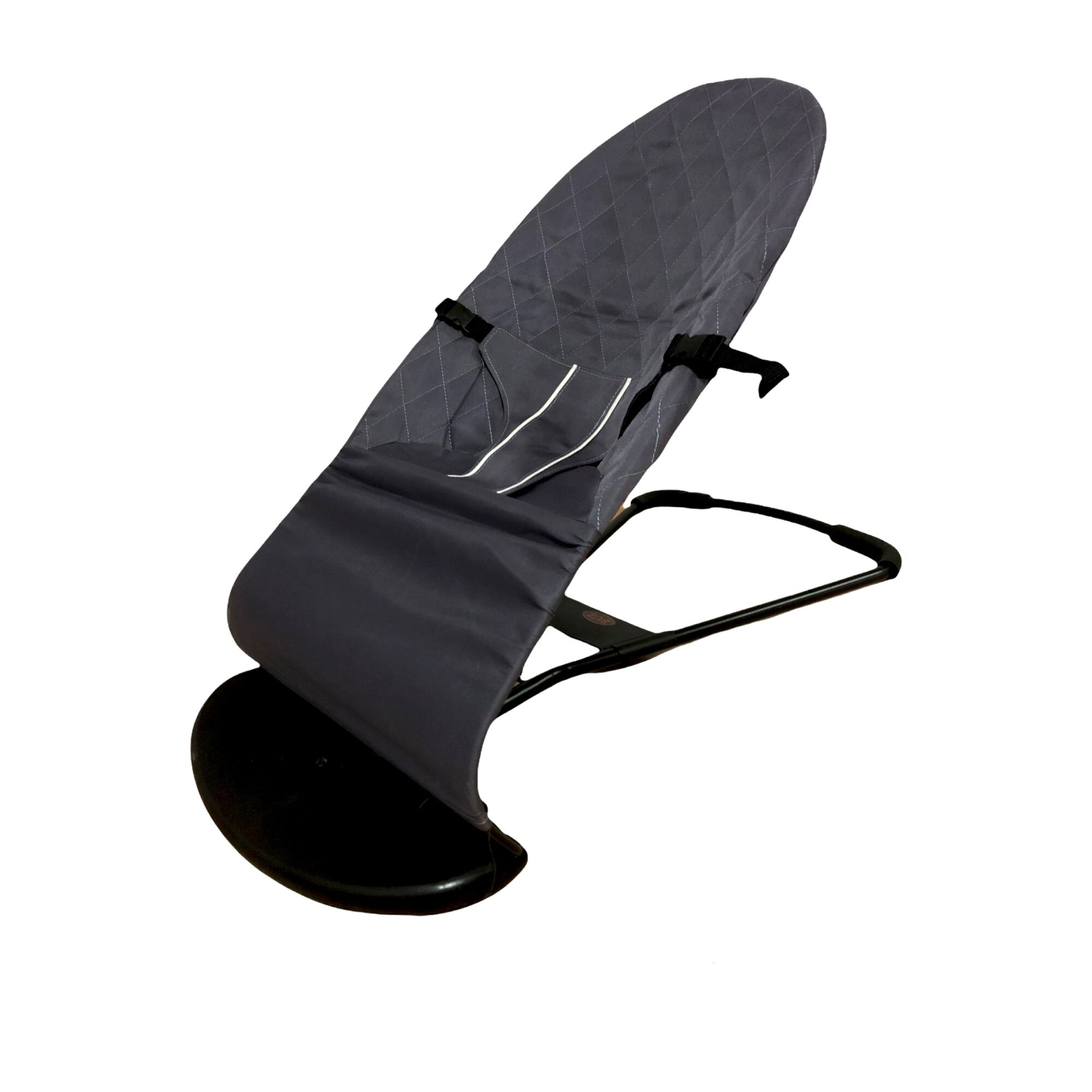 Balansoar bebelus, ergonomic cu 5 trepte, gri deschis