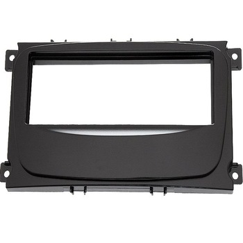 Rama adaptoare 1DIN pentru Ford, din plastic, culoare negru lucios Rama adaptoare 1DIN pentru Ford, din plastic, culoare negru lucios