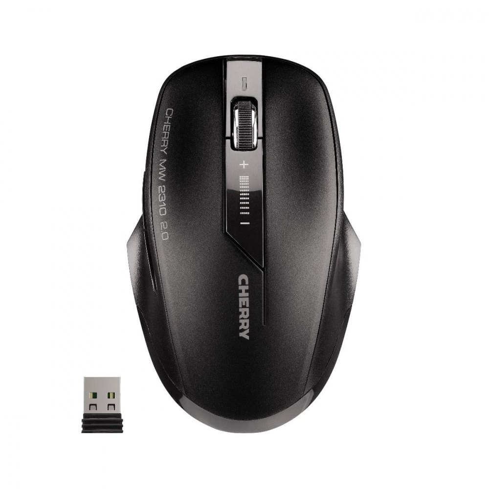 Mouse optic wireless CHERRY MW 2310 2.0, Negru, fara fir