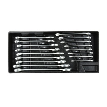 Set chei combinate, 17 elemente CRV 6-21mm, GEKO G10832J Set chei combinate, 17 elemente CRV 6-21mm, GEKO G10832J