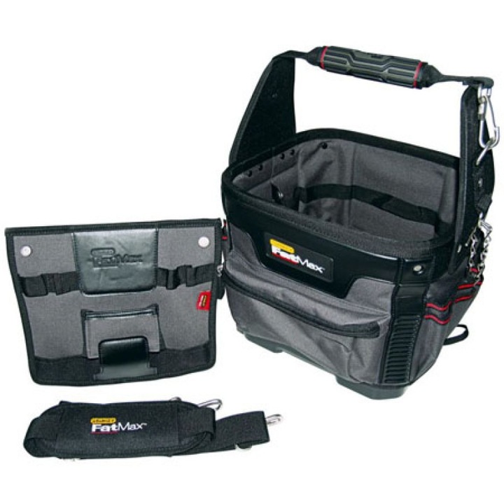 Geanta poliester deschisa Stanley Fatmax XL, 290 x 290 x 380 mm, curea umar, divizor detasabil