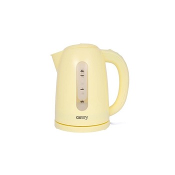 Fierbator Camry Kettle CR 1254 Standard, Bej, 2200 W, baza rotativa 360 °, 1,7 L Fierbator Camry Kettle CR 1254 Standard, Bej, 2200 W, baza rotativa 360 °, 1,7 L