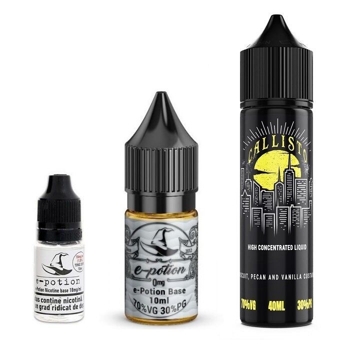 Pachet Lichid tigara electronica premium Callsito 3mg 60ml cu nicotina , Lichid Tigara Electronica premium cu nicotina Smokemania Lichid tigara electronica