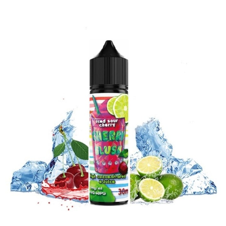 Lichid tigara electronica premium Cherry Slush, 0mg/ml, 30ml fara nicotina, Lichid Tigara Electronica premium fara nicotina Smokemania e-Potion Lichid tigara electronica