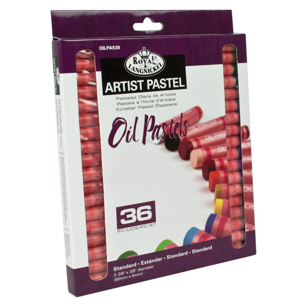 Set 36 pasteluri uleioase standard Artist Royal & Langnickel
