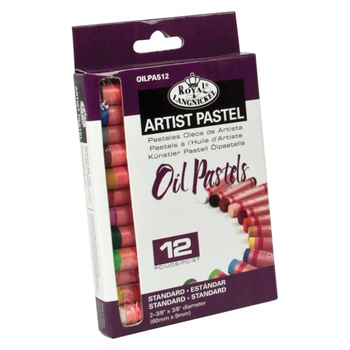Set 12 pasteluri uleioase standard Artist Royal & Langnickel Set 12 pasteluri uleioase standard Artist Royal & Langnickel