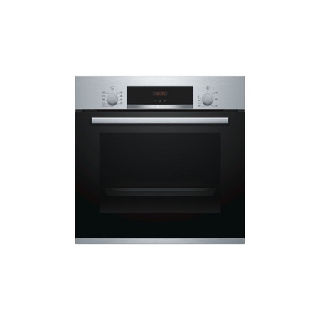 Cuptor incorporabil Bosch HBF534ES0Q, Electric, Multifunctional, Sistem de autocuratare EcoClean Direct, 66 L, Clasa A, Inox
