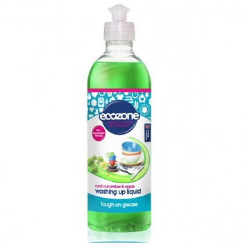 Solutie concentrata pentru spalat vase, cu castravete si mar pentru spalat vase, Ecozone, 500 ml Solutie concentrata pentru spalat vase, cu castravete si mar pentru spalat vase, Ecozone, 500 ml