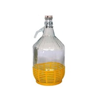 damigeana 5l din sticla in cos din plastic dop cu sarma inchidere ermetica imagen 8_0_
0