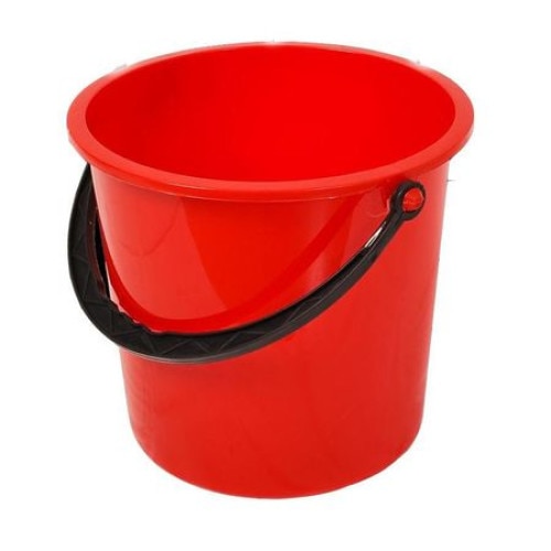 Galeata rosie din plastic , 10 L