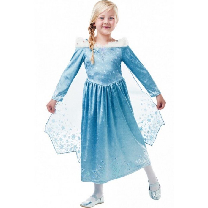 Costumatie Elsa Frozen Adventures S Copii 3-4 Ani