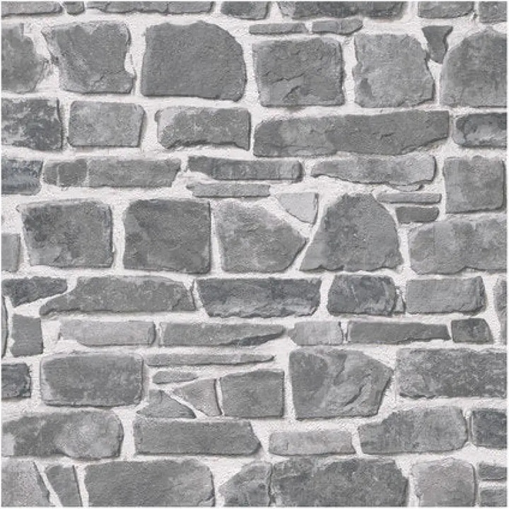Tapéta Rasch 265620 Szürke kövek, 10 x 0.53 m