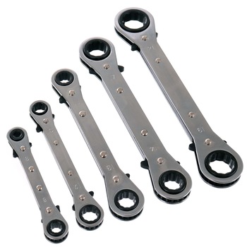 Set chei inelare cu clichet JC1120 5 buc 6-21mm Set chei inelare cu clichet JC1120 5 buc 6-21mm