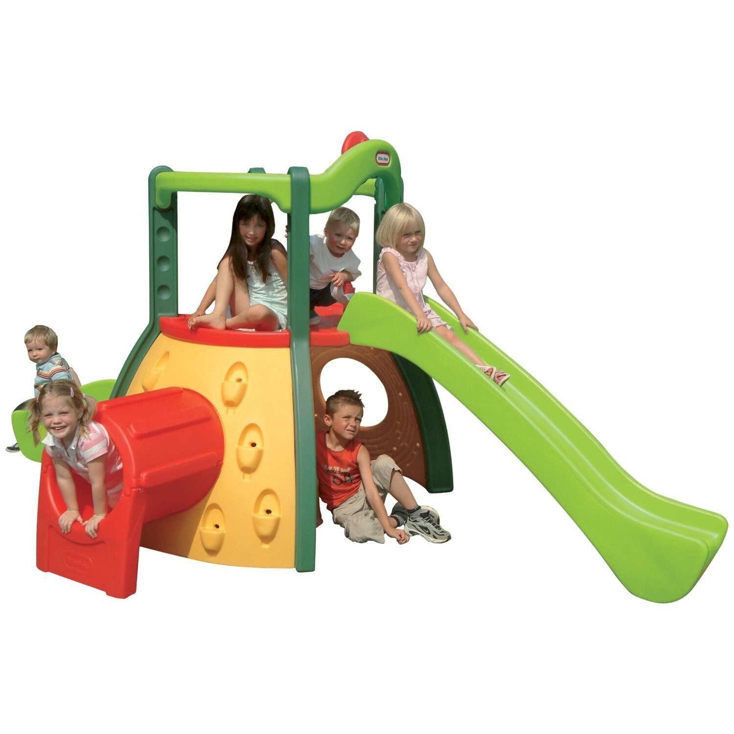 Spatiu De Joaca Cu Doua Tobogane Little Tikes - Eve