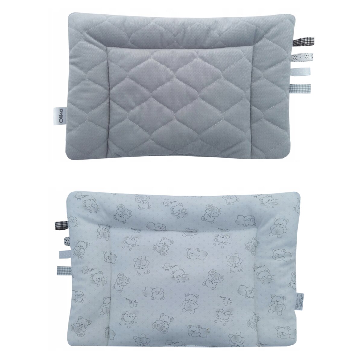 Perna cu 2 fete 30 x 40 cm Olka 085G, Gri