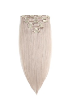 Extensii Par Natural Clip-On Amora Blond Cenusiu 50 cm Extensii Par Natural Clip-On Amora Blond Cenusiu 50 cm